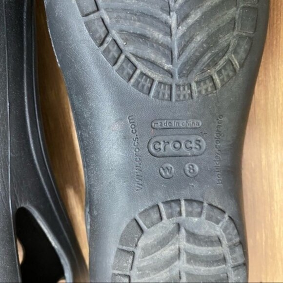 Crocs Kadee Sling Back Shoes Women Size 8 - Picture 9 of 9